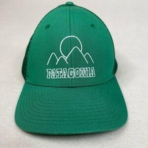 Patagonia Fitzroy Trucker Hat Green One Size Limited Edition